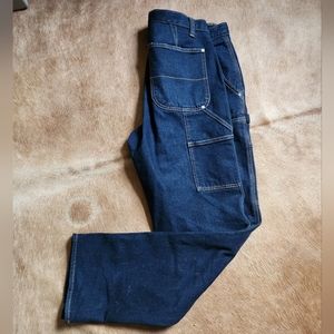 J Crew Carpenter Dark Blue Jeans